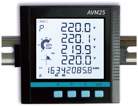 三相网络电力仪表